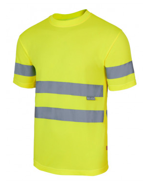 Camiseta técnica alta visibilidad Velilla